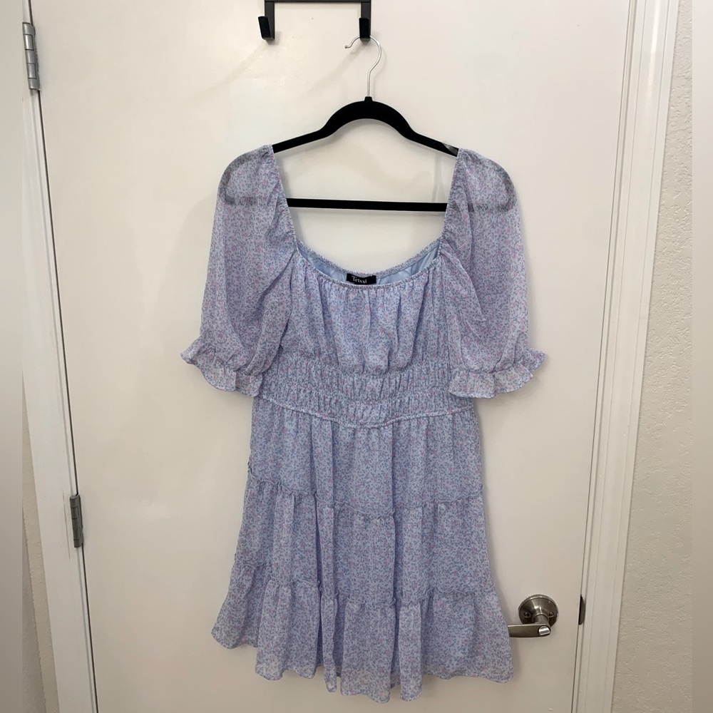 TRIXXI Floral Tier Dress